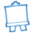Sweet Prints Inc Easel Cookie Cutter - Dishwasher Safe (4")