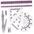 EXCEART 1 Set Ruler Set Office Drawing Compass Protractor and Compass Triangle Ruler Compass and Protractor Compass for Geometry Multi-Functional Ruler Kit Taste Tool Plastic Student