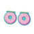 NUOBESTY 2pcs Mini Notepads Mini Spiral Memo Cartoon Notepads Pocket Notebook Spiral Memo Pad Weekly Monthly Agenda Mini Memo Book Spiral Notebooks Binding Rings Notepads Loose Leaf Journal