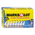 AVERY 24411 Marks-A-Lot Dry Erase Markers, Chisel Tip, Assorted Colors, 8/Set