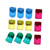 Tofficu 12pcs Double Hole Pencil Sharpener Crayon Sharpener for Kids Goodie Bag Stuffers for Kids Manual Pencil Sharpener Kids Pencil Sharpeners Charcoal Pencil Student Cute Alloy Gift Bag