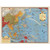 Map Turner 1944 War WWII On to Tokyo Pacific Unframed Wall Art Print Poster Home Decor Premium