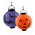 DOITOOL 2pcs Halloween Paper Lanterns Halloween Lantern Portable Lantern Decorative Lanterns Led Lantern Halloween Decoration Light Hanging Paper Lanterns Shine Hanging Lantern Decorate
