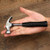 Round head plastic handle Magnetic claw hammer For woodworking and Electronic tool, mini hammer rubber hammer tool