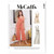 McCall's Misses' Knit Romper and Jumpsuit Sewing Pattern Kit, Code M8218, Sizes 16-18-20-22-24, Multicolor