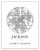 Jackson MS City Street Map Wall Art - 11x14 Modern Abstract Black & White Aerial View Decor Print with Coordinates. Makes a great Jackson-Themed Gift.