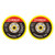 CASOMAN 5-Inch DA Polisher & Sander Pad - Hook & Loop Face - Random Orbital Backing Plate, 5/16''-24 Threads, 2 PCS Set