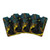 GRAPHICS & MORE Wizard of Oz Wicked Witch Character Credit Card RFID Blocker Holder Protector Wallet Purse Sleeves Set of 4