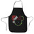 Cartoon Santa Mouse Christmas Apron, Merry Christmas Kitchen Cooking Grilling Apron Bib Aprons with Adjustable Neck Strap, Holiday Gifts Apron for Men Women Chef