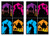 Beistle 53558 Arabian Nights Silhouettes, 8 Piece, 19", Multicolored