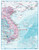 Gifts Delight Laminated 24x31 Poster: Map of Vietnam