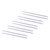 LALAFINA 10pcs Transparent Triangular Ruler Clear Architect Ruler Architect Measuring Ruler Pocket Engineer Scale Triangular Drawing Ruler Plastic Multifunction Student Measuring Tool
