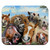 Horses Selfie Low Profile Thin Rubber Mouse Pad Mousepad
