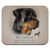 Rottweiler Rottie Dog Breed Low Profile Thin Mouse Pad Mousepad