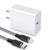 iPhone Fast Charger, 20W USB C Wall Charger with 6FT Cable Type C Charger Adapter Compatible with iPhone 12/12 Mini/12 Pro Max/11 Pro Max/XS Max/XS/XR/X,iPad Pro