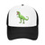 Fenmshairy Girls' Roaring T-Rex Trucker Hat Snapback Adjustable Mesh Baseball Cap for Toddler Girl Boy Black