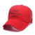 Custom Women's Ponytail Mesh Adjustable Cap-100% Cotton Baseball Hat Trucker Cap Red