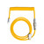 Sumgsn 5.9 FT Coiled Keyboard Cable, Type-C to USB-A Custom Keyboard Cable for Mechanical Gaming Keyboard (Yellow)