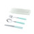BRIGHTFUFU Spoons Silverware Camping Flatware Travel Cutlery Stainless Steel Chopsticks Portable Chopsticks Stainless Steel Silverware Dinner Service Tableware Ceramics and Fork Student