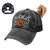 Waldeal Basketball Mom Embroidered Trucker Hat for Mama, Adjustable Distressed Messy Bun Ponytail Baseball Cap for Women