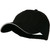 MG Low Profile Light Weight Brushed Twill Cap - Black White OSFM