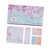 Ciieeo 1 Set Lip Gloss Bookmark Kawaii Blush Paper Notes Stickers Sticky Notes Message Notepad tearable Cherry Blossoms Earth Tones Mini repositionable Note tabs Combo Plate