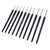 STOBOK 10pcs Very Fine Drawing Pen Art Paint Brushes Line Paint Brush Color Hook Line Pen Fine Detail Brush Artist Brush Extra Fine Paint Brush Canvas Student Mix Metal Graffiti Brush