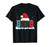 Video Game Controller Christmas Santa Hat Gamer Boys T-Shirt