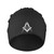 Nafskl Freemason Masonic Gift Beanie Hat Men Winter Warm Hat Women Knit Stocking Hat Slouchy Skull Cap Hedging Hat Black