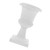 Happyyami Flowerpot Urn Shaped Flower Pot Urn Plant Vase Succulent Flower Pots Decorative Urn Planter Urn Vases Home Decoration Vintage Succulents Flower Pot Greece Romantic White Plastic