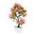 MARMERDO Artificial Flower Bonsai Artificial Pine Bonsai Potted Pine Plants Bonsai Statue Bonsai Tree in Pot Bonsai Tree Live Zen Garden Faux Simulation Tree Dining Table Plastic Office