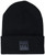 TYR Standard Unisex Cuffed Knit Beanie, Black, One Size