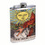 Tarot Card The Sun S16 Flask Stainless Steel 8oz Hip Silver Whiskey Drinking Spirits Liquor