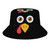 Turkey Thanksgiving Bucket Hat for Men Women Fisherman Hat Packable Sun Cap Outdoor Travel Beach Caps