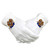 deDecoml Masonic Scottish Rite 32nd Degree Cotton Gloves