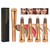 Domality 4pcs Bronzer Liquid Beauty Wand, Liquid Face Contour Highlighter Blush Stick with Cushion Applicator, Long Lasting Natural Matte/Shimmer Finish, Smooth Silky Makeup Stick for Face