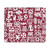 African Adinkra Mouse Pad with Stitched Edges Laptops Keyboard Mouse Mat Desk Pad Gaming Mouse Pad