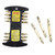 Mikikit 10pcs Cross Bit Screwdriver Bit Screwdrivers Bits Head Magnetic Bits Drill Bit Drill Driver Bits Impact Driver Bits Electric Screwdriver Carbon Steel Titanium Plating