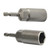 Auniwaig 1/4" Quick-Change Hex Shank 17mm Nut Setter Driver Drill Bit,80mm Length,Metric No Magnetic 2pcs