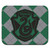 Harry Potter Slytherin Plaid Sigil Low Profile Thin Mouse Pad Mousepad