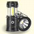 Lanterns, Camping Lantern, Solar Lantern Flashlights Charging for Phone, USB Rechargeable Led Camping Lantern, Collapsible & Portable for Emergency, Hurricanes, Storm(Black,1 Pack)