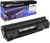 Speedy Inks Compatible Toner Cartridge Replacement for HP 36A (Black)