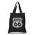 LA POP ART, Cities Along Route 66 - Tote Bag Black