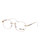 LUFF Rimless Reading Glasses for Women Blue Light Blocking,Fashion Metal Computer Readers,Lightweight and comfort, HD Frameless Eyeglasses Anti Eyestrain(2.5X)