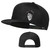 Skeleton Hand Shows Middle Finger Snapback Hats for Men Boys Flat Bill Brim Classic Rock N Roll Trucker Hat Baseball Cap Cool Hip Hop Skull Hat Snap Flat Cap