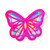 Fun Express Butterfly-Shaped Iridescent Paper Dinner Plates - 16 Ct.