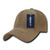 DECKY 231-KHA Low Structured Corduroy Caps, Khaki