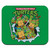 Teenage Mutant Ninja Turtles Group Retro Low Profile Thin Rubber Mouse Pad Mousepad