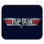 Top Gun Rendered Logo Low Profile Thin Mouse Pad Mousepad