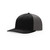Richardson 312 Twill Back Trucker Hat Snapback Adjustable Cap (Black/Charcoal)